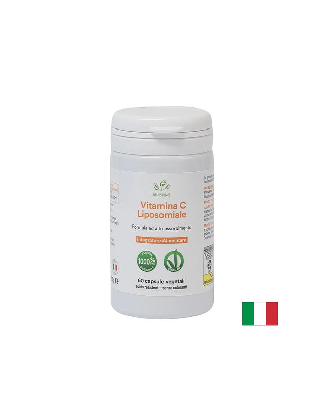 Високо усвоим липозомален витамин С, 266.7 mg х 60 капсули - Feel You