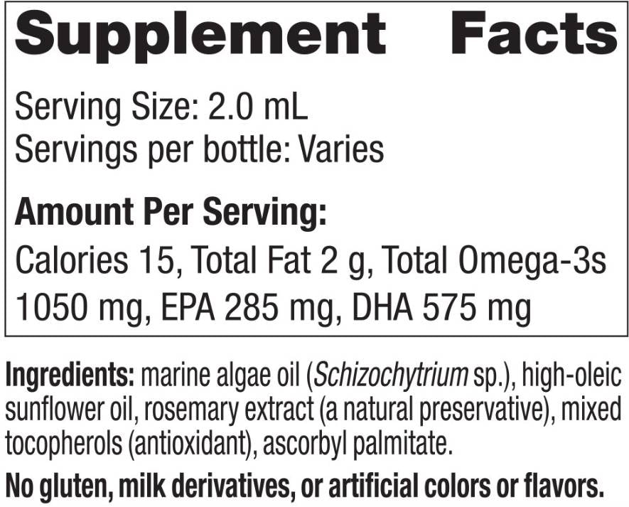 Baby's DHA | 1050mg Omega-3 Vegetarian - 30 мл - Feel You