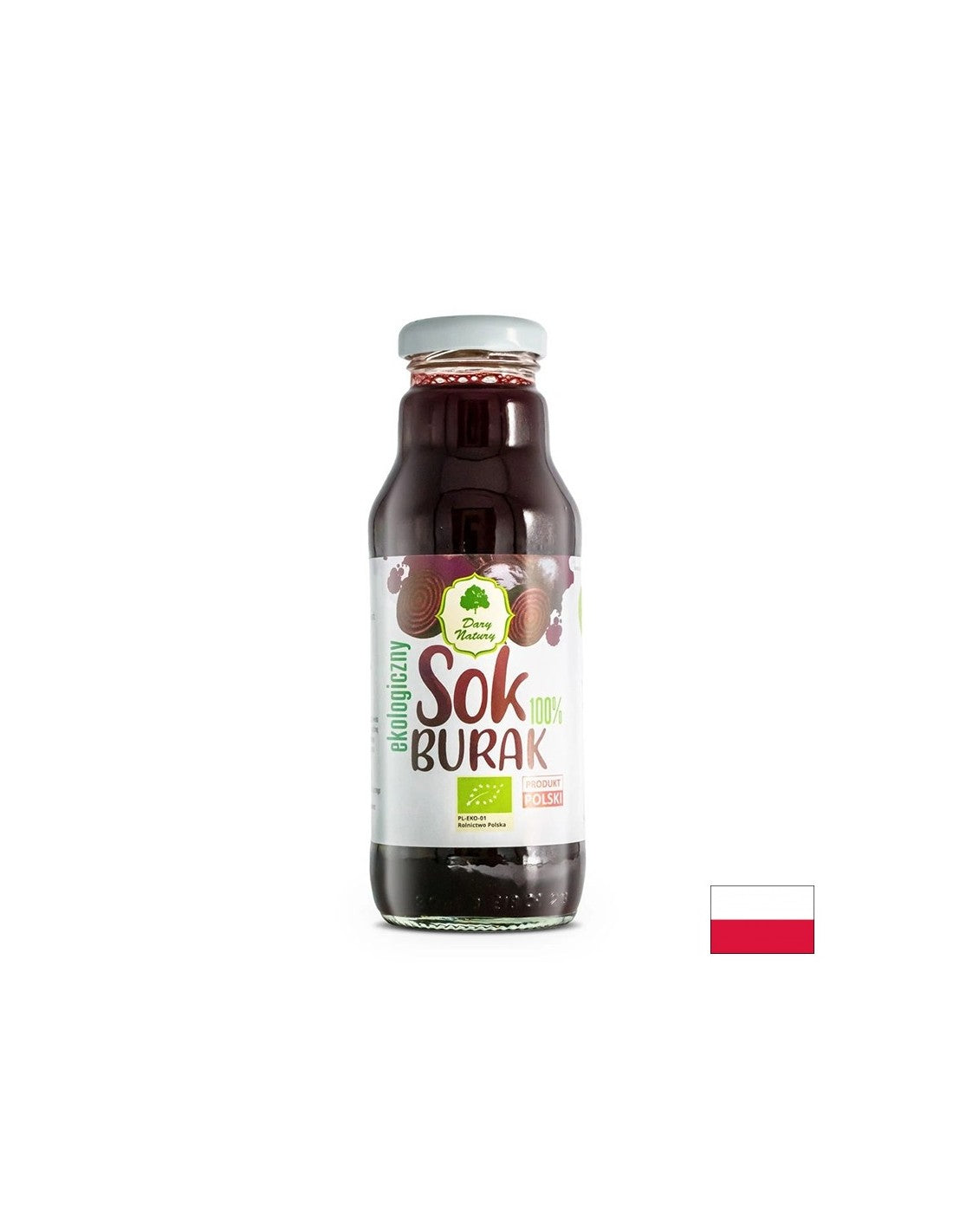 Сок от червено цвекло Био, 270 ml Dary Natury - Feel You