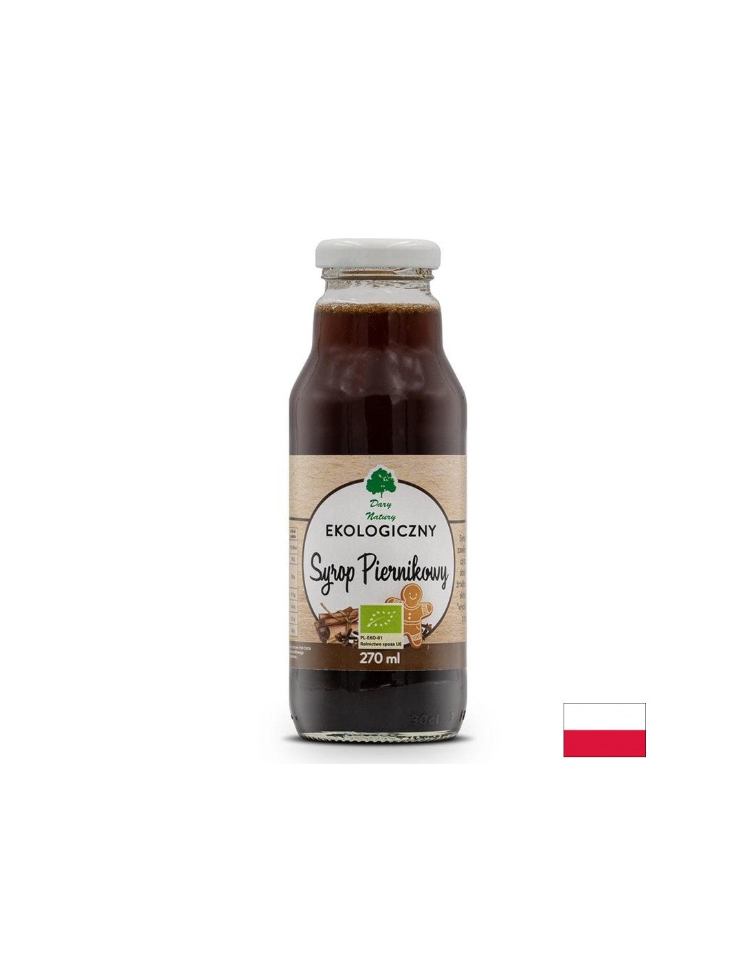 Био сироп с канела+билки за добавяне към напитки и десерти - Добро храносмилане и контрол на кръвната захар, 270 ml - Feel You