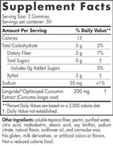 Curcumin Gummies 200 mg - 60 желирани бонбони - Feel You
