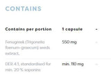 Fenugreek 550 mg - 120 капсули - Feel You