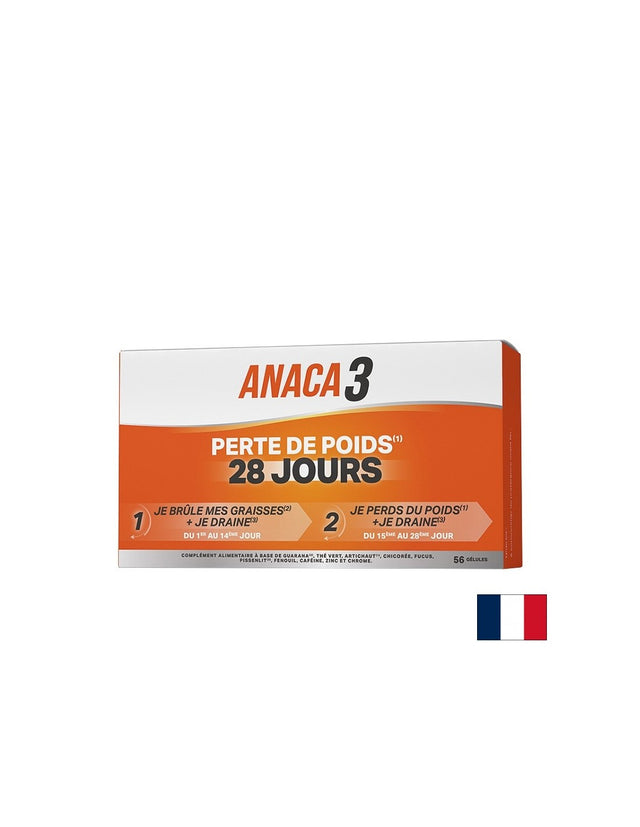 28-дневна програма за отслабване и срещу задържане на вода 3 в 1, 56 капсули - Feel You