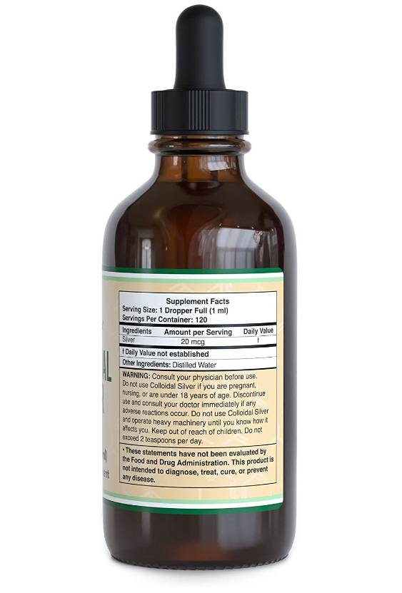 Colloidal Silver 20 PPM - 120 мл - Feel You