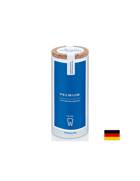 Формула за здрави зъби и свеж дъх - С пробиотици, прополис & витамини и минерали от морски корал, 290 капсули за 58 дни прием - Feel You