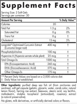 Omega Memory with Curcumin - 60 Гел капсули - Feel You