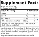 Algae DHA 500 mg - 60 Гел капсули - Feel You