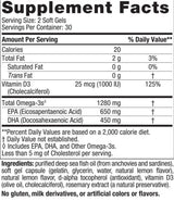 Ultimate Omega-D3 1280 mg - 60 Гел капсули - Feel You