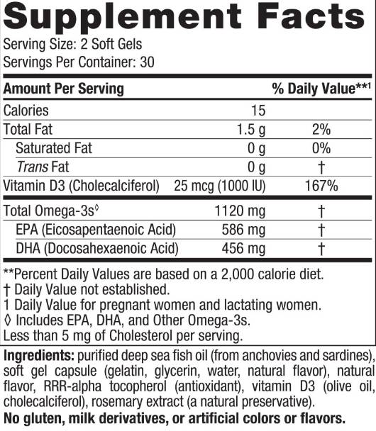 Postnatal Omega-3 - 60 Гел капсули - Feel You