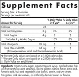 Nordic Omega-3 Gummies 82 mg - 60 желирани бонбони - Feel You