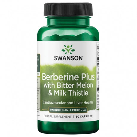 Берберин Плюс с горчив пъпеш и бял трън - формула 3 в 1 - 60 капсули - Feel You