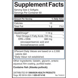 Омега-3 висока концентрация - мини меки капсули - 120 софт гел капсули - Feel You