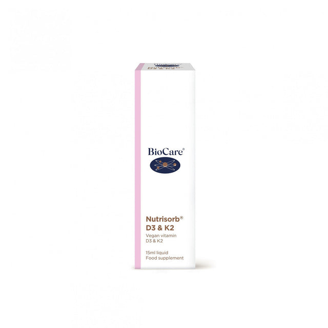 Витамин Д3+К2 / BioCare Nutrisorb D3 & K2 15ml - Feel You