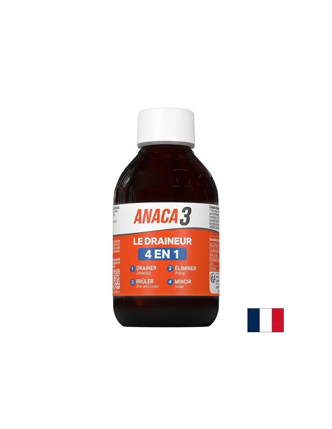 Омазняване на черния дроб и затлъстяване - формула Анака3 - С хибискус, зелен чай и хром, 250 ml - Feel You