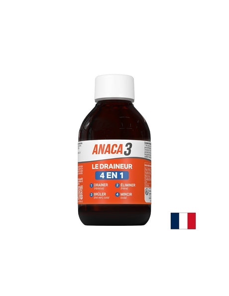 Омазняване на черния дроб и затлъстяване - формула Анака3 - С хибискус, зелен чай и хром, 250 ml - Feel You