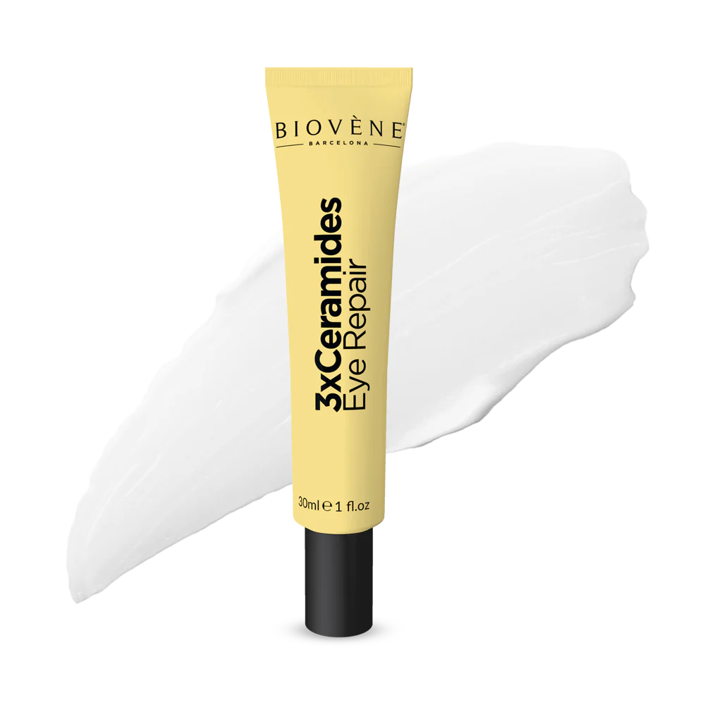 3Х Околоочен крем със серамиди за възстановяване и подхранване - 30 мл - Feel You