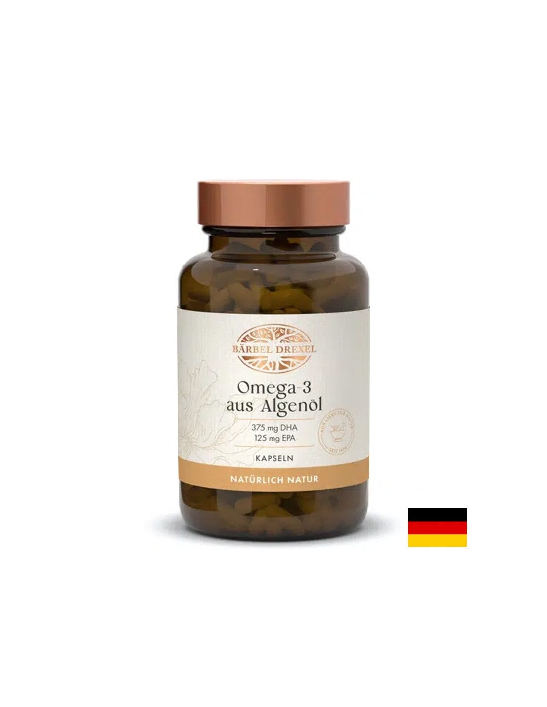 Омега-3 от водорасли (375 mg DHA/ 125 mg EPA) - За концентрация, зрение и здраво сърце, 500 mg х 30 капсули - Feel You