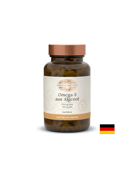 Омега-3 от водорасли (375 mg DHA/ 125 mg EPA) - За концентрация, зрение и здраво сърце, 500 mg х 30 капсули - Feel You