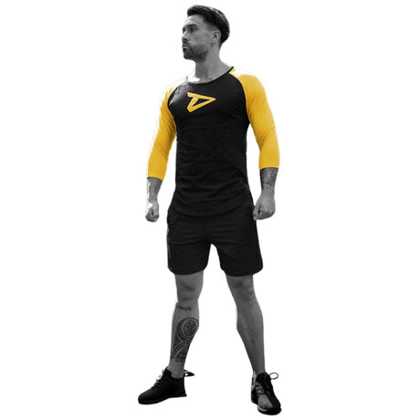 3/4 Sleeve Raglan Shirt Logo - Feel You