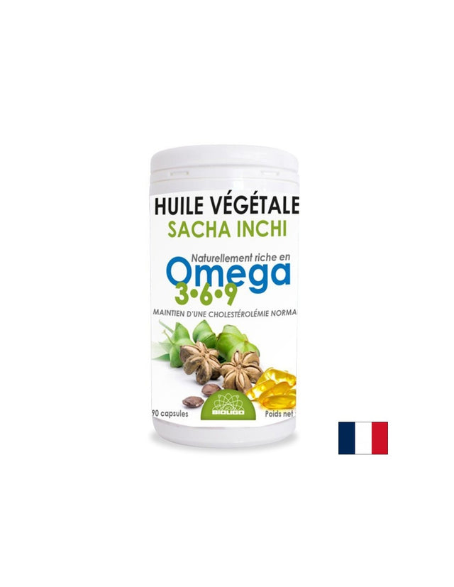 Омега 3, 6 и 9 - Масло от Саша Инчи, 1500 mg х 90 капсули Propos’Nature - Feel You