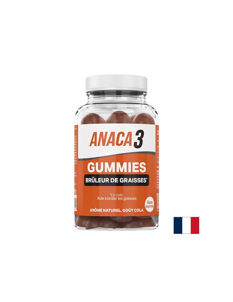 Формула за изгаряне на мазнини Анака3 - С водорасли, ядки кола и кофеин, 60 желирани таблетки - Feel You