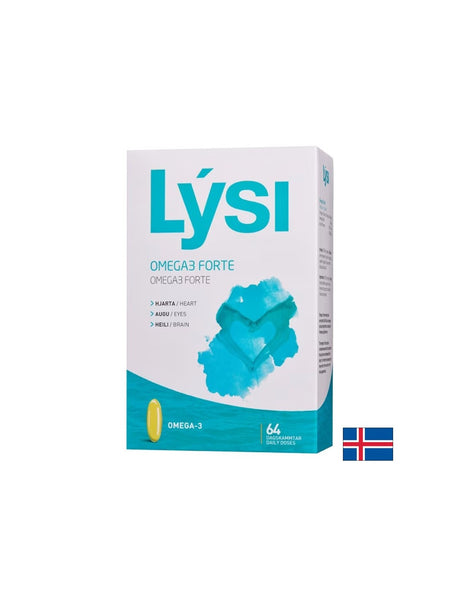 Омега-3 Форте – рибено масло за сърцето, мозъка и очите, 64 софтгел капсули - Feel You
