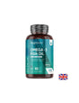Омега-3 EPA – 660 mg / DHA – 440 mg - Рибено масло за сърцето, мозъка и зрението, 240 софтгел капсули за 4 месеца прием - Feel You