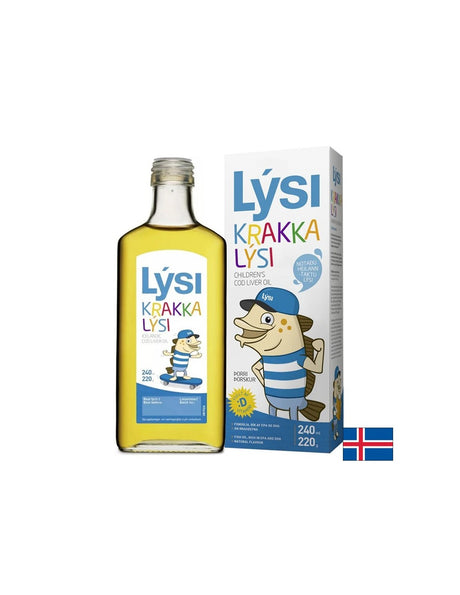 Омега-3 – масло от черен дроб на исландска риба треска - EPA – 690 mg, DHA – 1290 mg (+ витамини А & D3), 2390 mg, 240 ml - Feel You