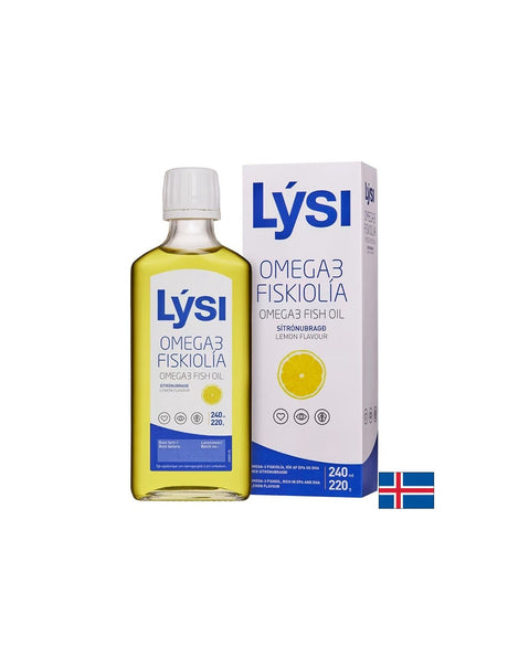 Омега-3 – течно рибено масло - EPA - 745 mg, DHA – 490 mg, 240 ml с вкус на лимон - Feel You