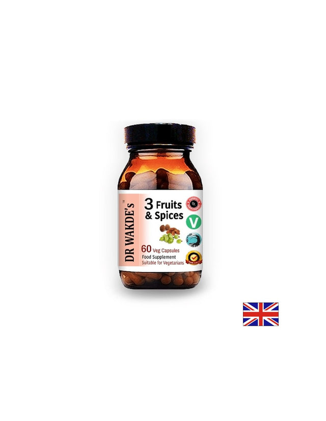 3 Fruits & Spices / 3 Плода & Подправки Аюрведа, 60 капсули DR WAKDE’s - Feel You