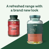 Омега-3 концентрирано рибено масло (Omega 3 Fish Oil) 1000mg 120 капсули, H&B - Feel You