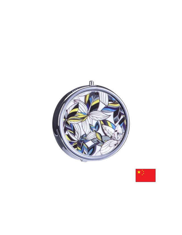 Кръгла метална кутия за лекарства с 3 отделения - Feel You