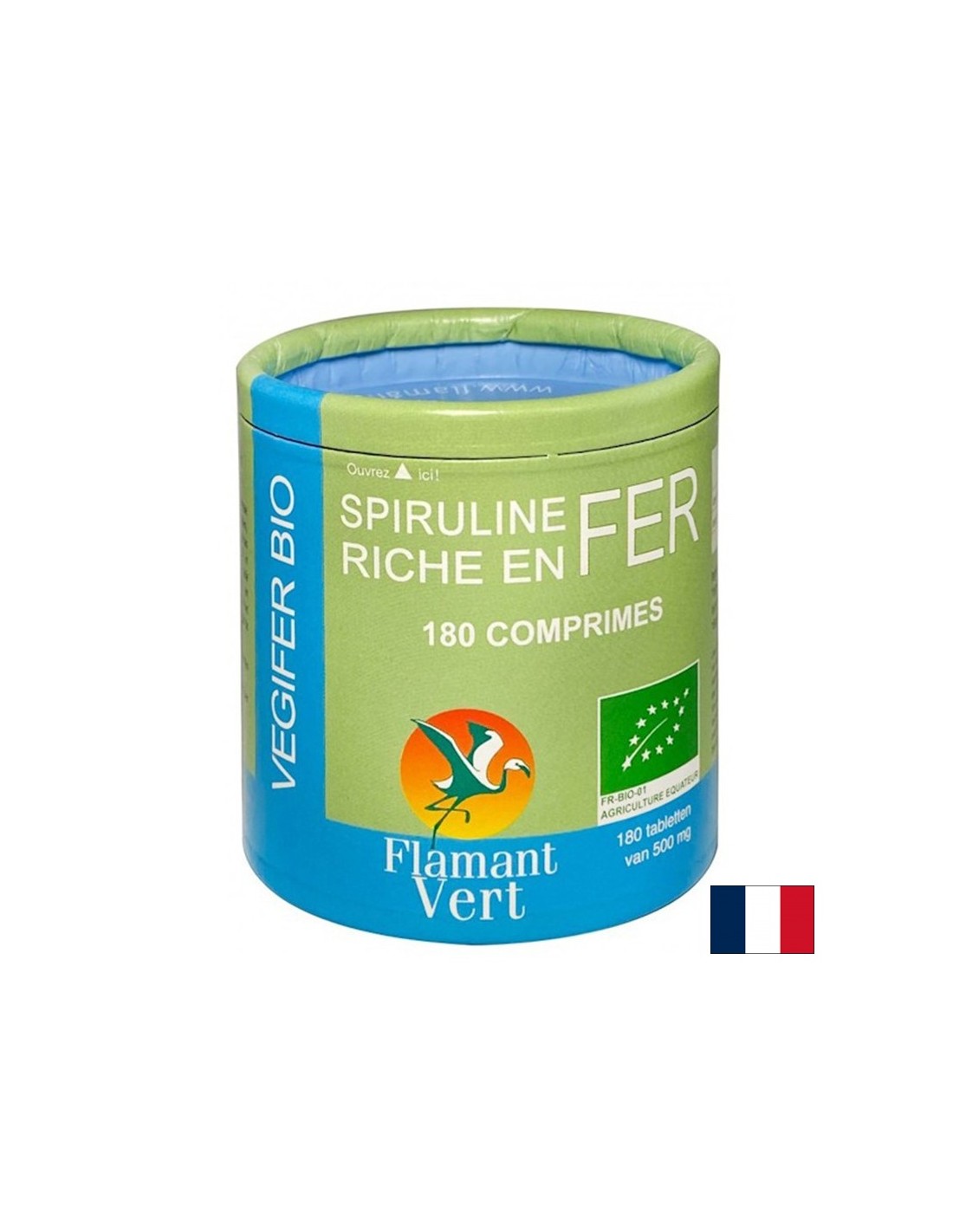 Анемия - Желязо 3 mg (от Спирулина Био), 180 таблетки - Feel You