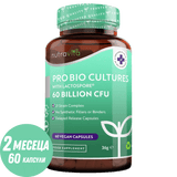Пробиотик /синбиотик/ 30 милиарда, 21 щама /60 капсули, 60 дни/ - Feel You