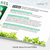 Пробиотик /синбиотик/ 30 милиарда, 21 щама /60 капсули, 60 дни/ - Feel You