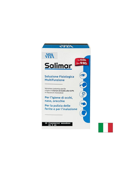 Мултифункционален физиологичен разтвор, 30 флакона х 5 ml - Feel You