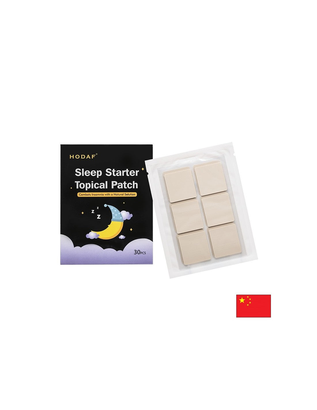 Пластири за сън с мелатонин – Спокоен сън и лесно заспиване, 30 бр. - Feel You