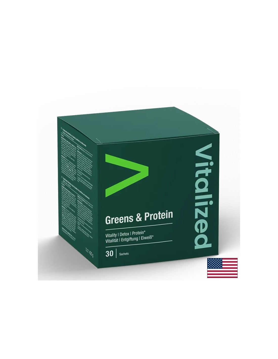 Черен дроб и мускулна функция - Зелени храни + протеини, 30 сашета - Feel You