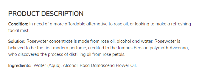 КОНЦЕНТРАТ ОТ РОЗОВА ВОДА - 30 мл - Feel You