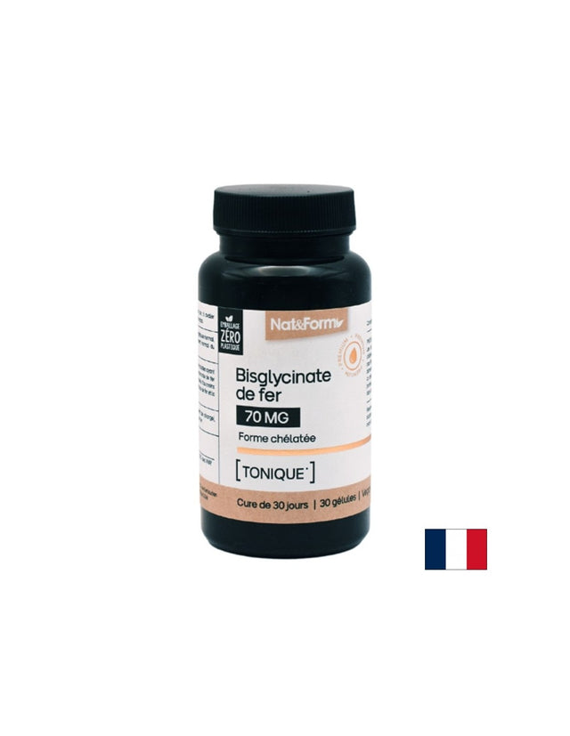 Анемия - Желязо (бисглицинат), 30 капсули - Feel You