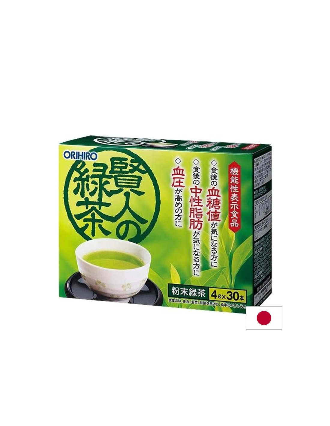 Зелен чай с матча, фибри и ГАБА – За плавно усвояване на въглехидратите и контрол на апетита, 30 сашета - Feel You