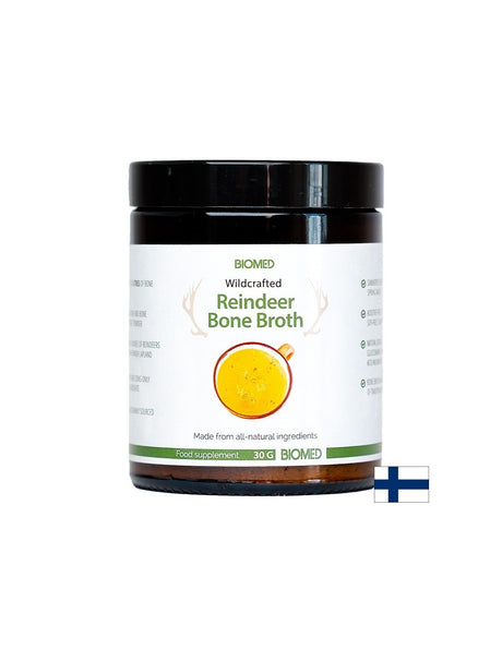 Костен бульон от финландски северен елен (лиофилизиран), 30 g, прах - Feel You