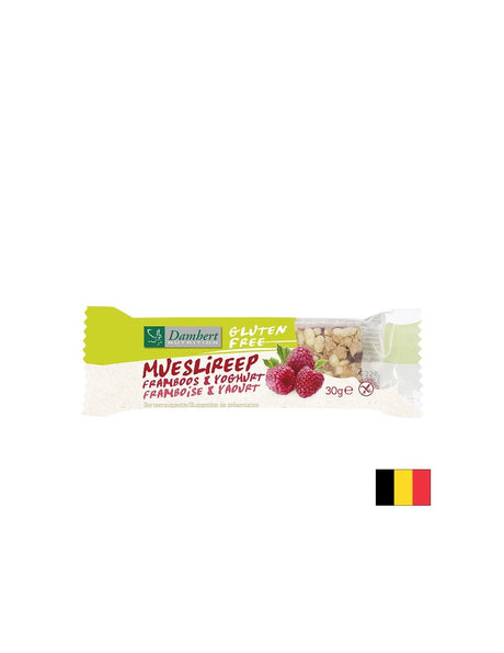 Мюсли бар с малини и йогурт (без глутен), 30 g - Feel You