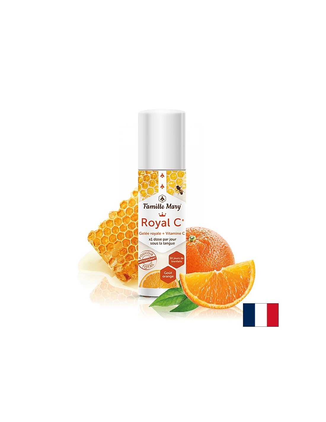 Имунитет - Пчелно млечице + витамин С, флакон 30 g - Feel You