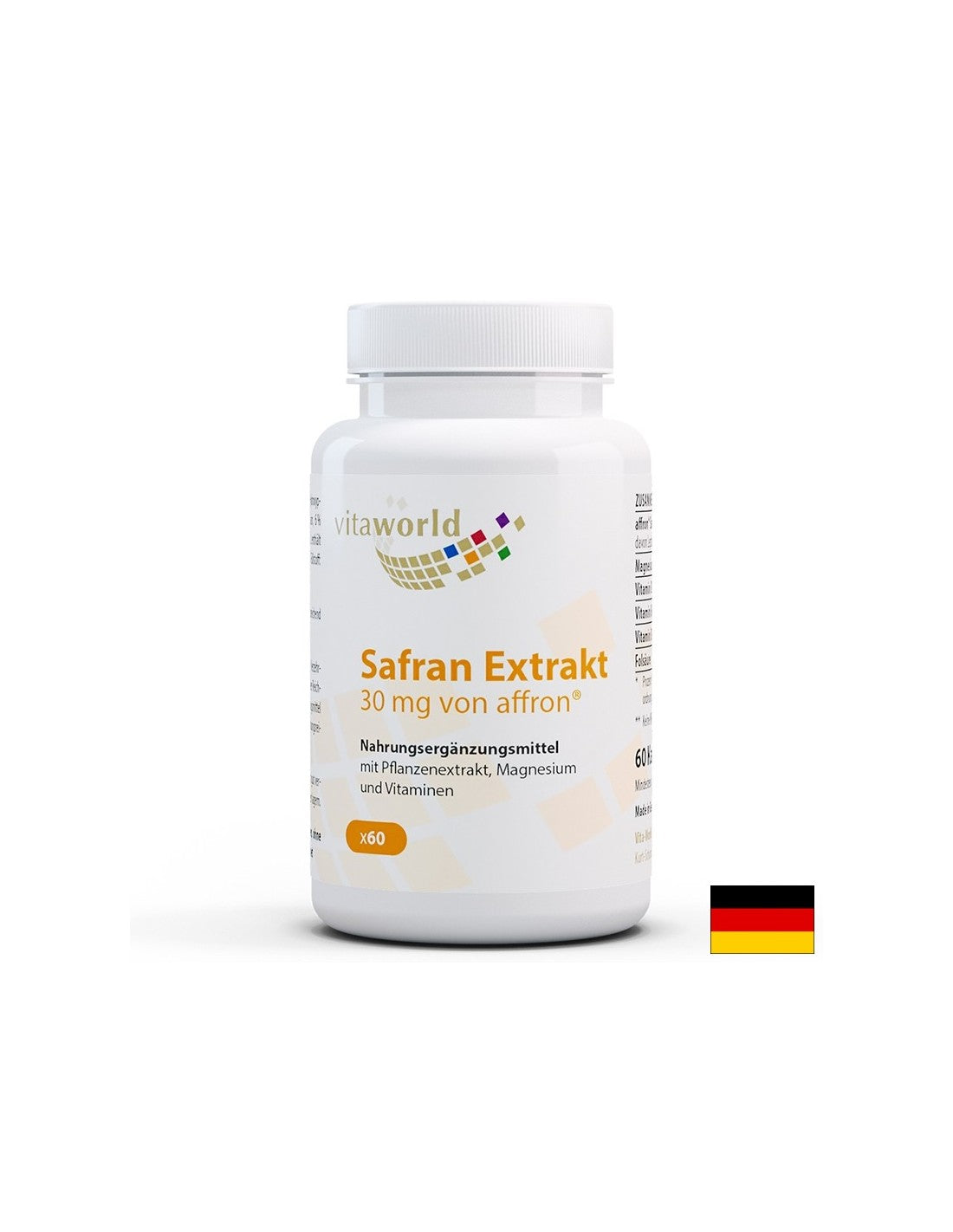 Нервна система - Екстракт от шафран, 30 mg х 60 капсули - Feel You