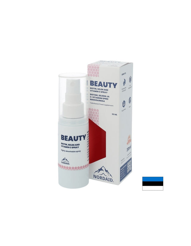 Бюти формула с биотин, селен и витамин С - Коса, кожа и нокти - Спрей за уста, 30 ml, 200 впръсквания - Feel You