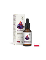 В подкрепа на кръвоносните съдове и сърцето - Ресвератрол, 30 ml капки Aura Herbals - Feel You