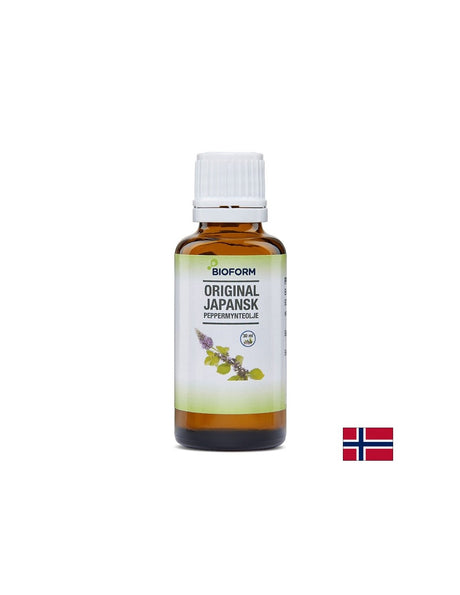 Болкоуспокояващо, при настинка и гадене - Масло от японска мента, 30 ml капки - Feel You