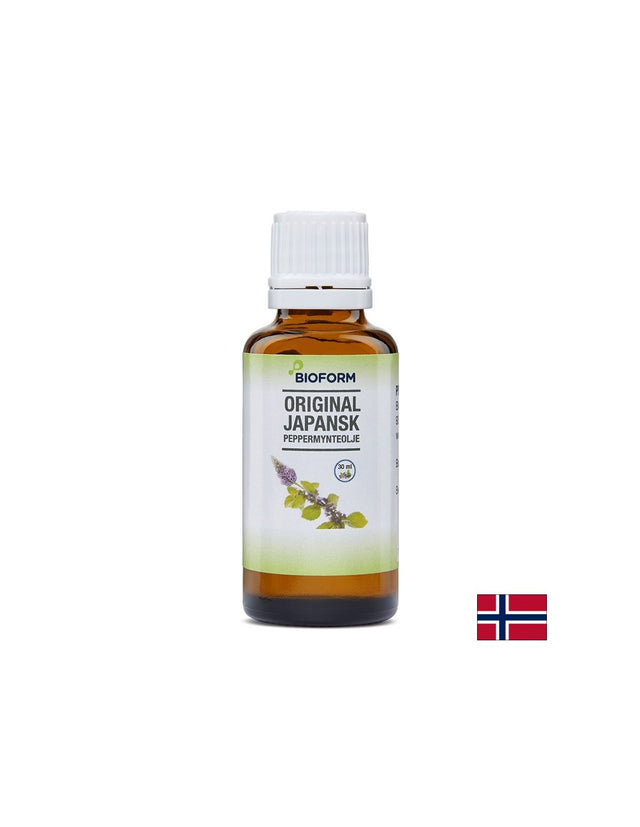 Болкоуспокояващо, при настинка и гадене - Масло от японска мента, 30 ml капки - Feel You