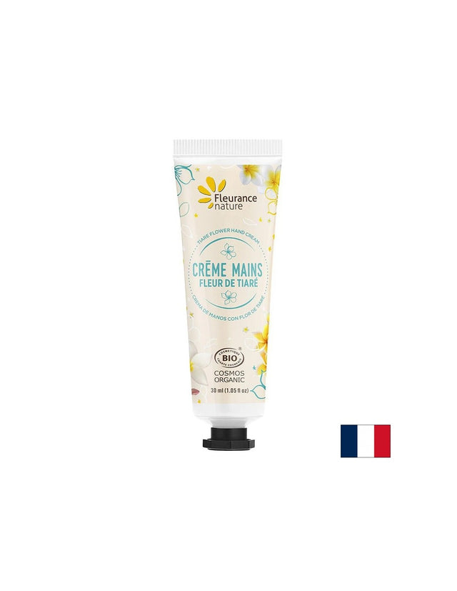 Крем за ръце с цвят от Тиаре, масло от Ший и Алое Вера, 30 ml Fleurance Nature - Feel You